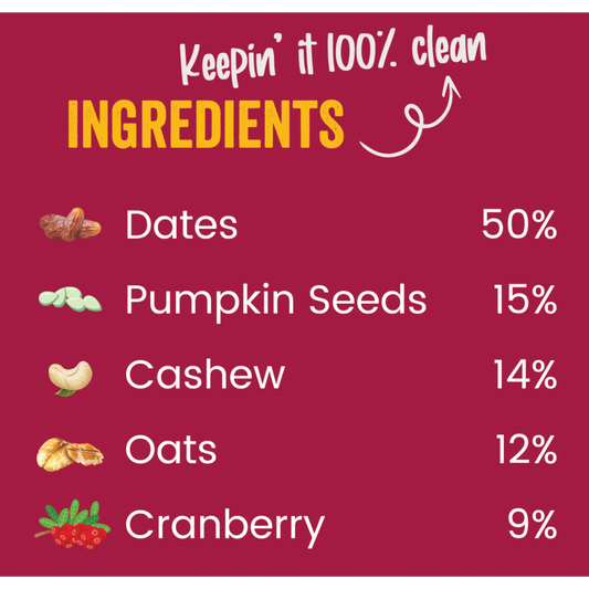 Cranberry Energy Bar