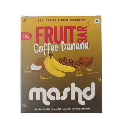 Coffee Banana Fruit Bar
