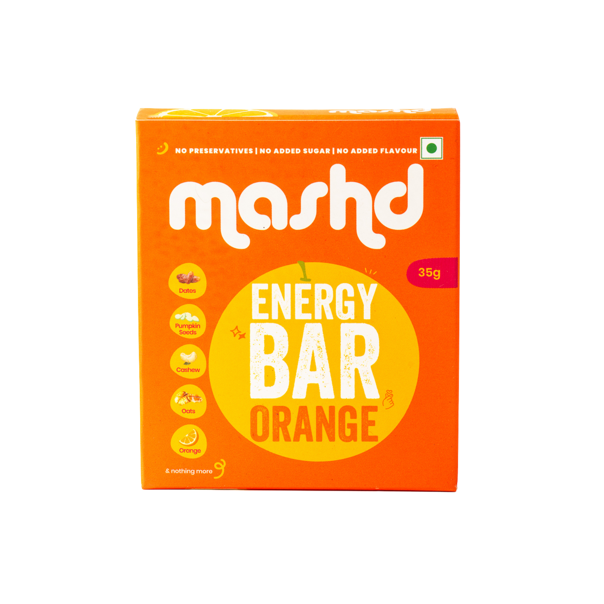 Orange Energy Bar