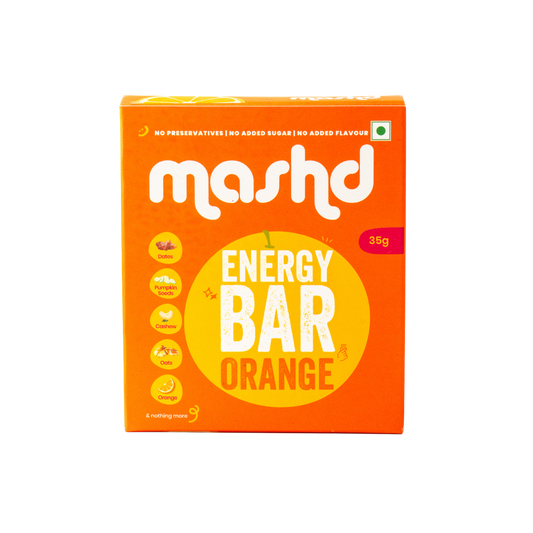 Orange Energy Bar