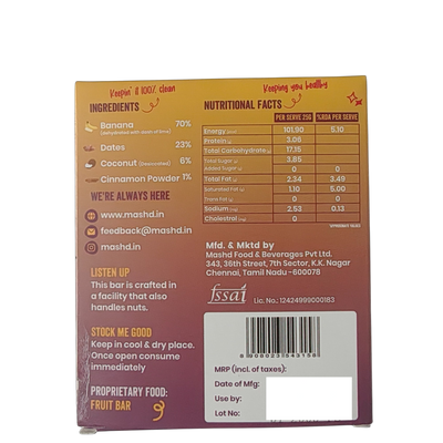 Banana Trio Pack - Fruit Bar