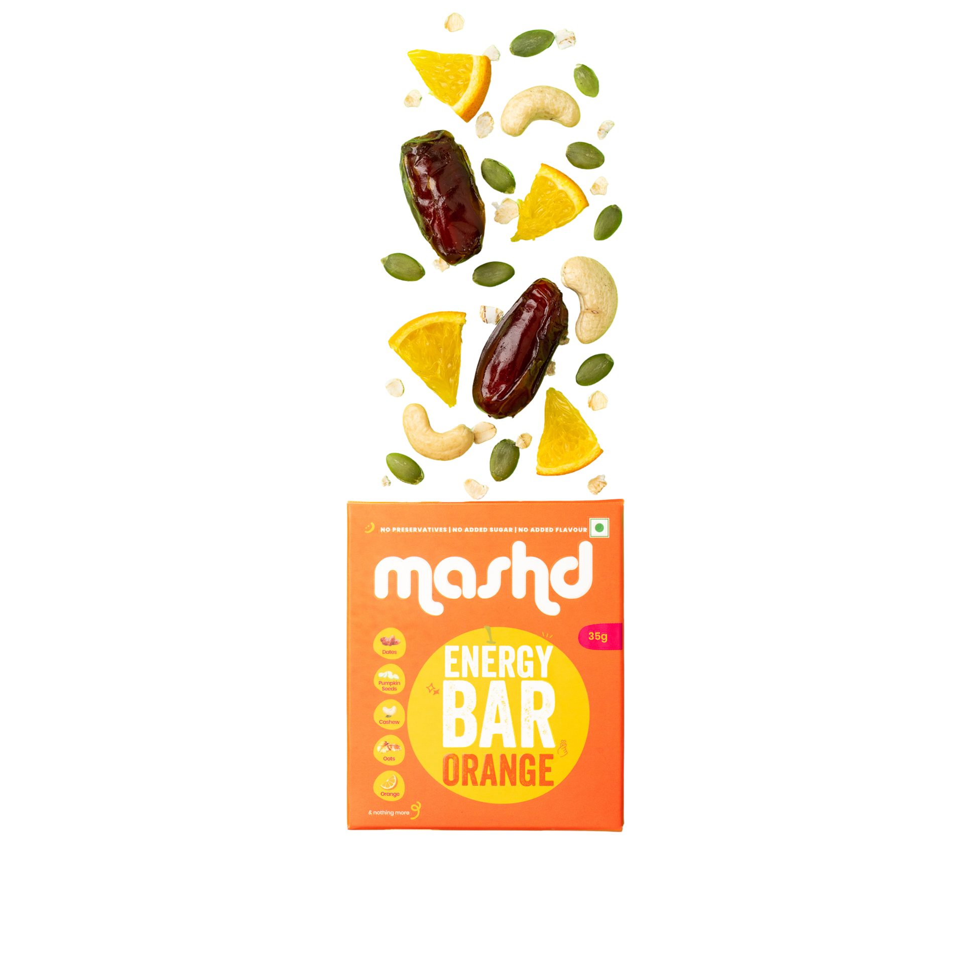 Orange Energy Bar