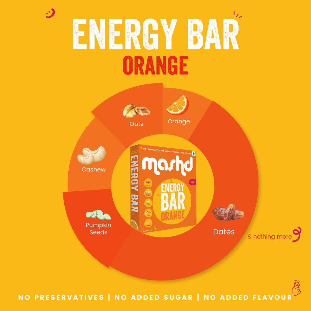 Orange Energy Bar