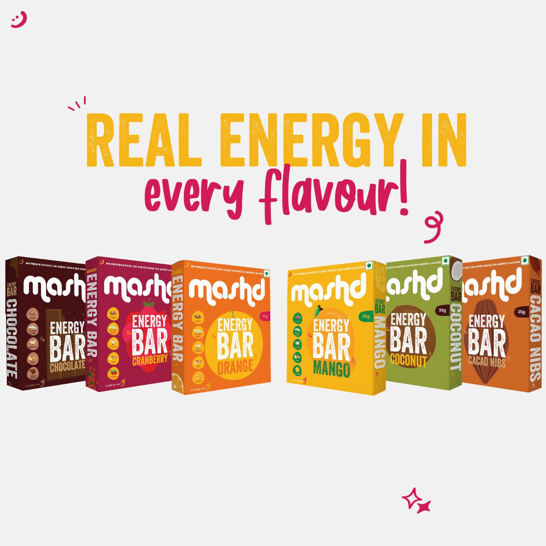 Orange Energy Bar